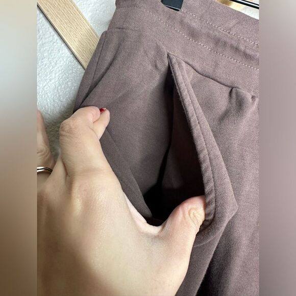 Alphalete Brown Sweat Pants Sz M - Picture 5 of 7